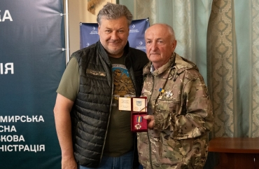 У Житомирі вручили державні відзнаки ліквідаторам наслідків аварії на Чорнобильській АЕС