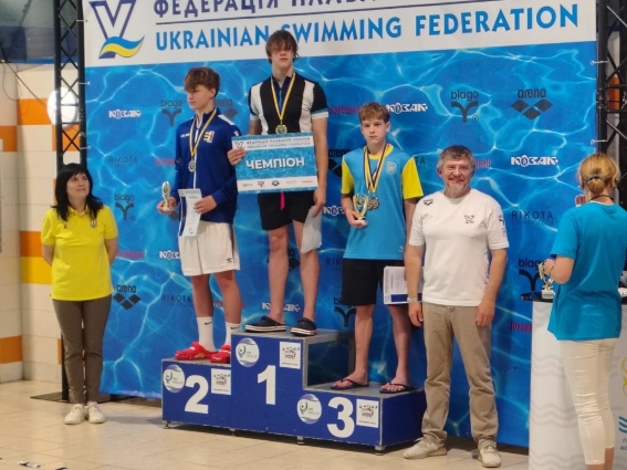 Спортсмени з Житомирщини вибороли «бронзу» на чемпіонаті України з плавання
