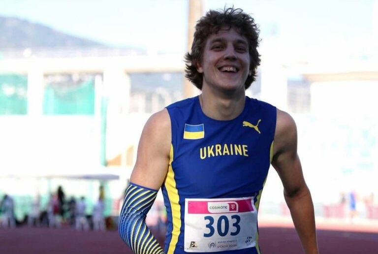Дмитро Багінський виборов «золото» на чемпіонаті Балканської асоціації легкої атлетики