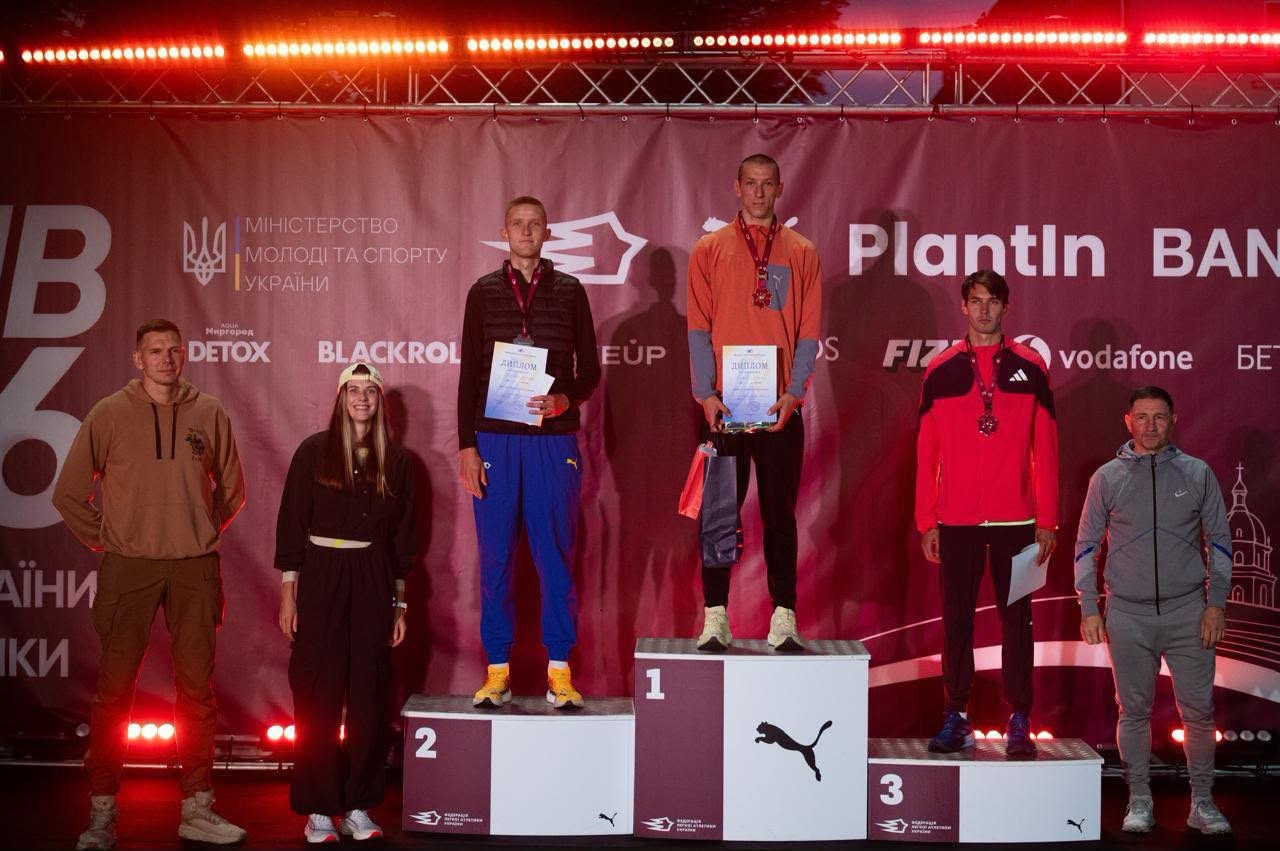 Представники Житомирщини здобули медалі чемпіонату України з легкої атлетики