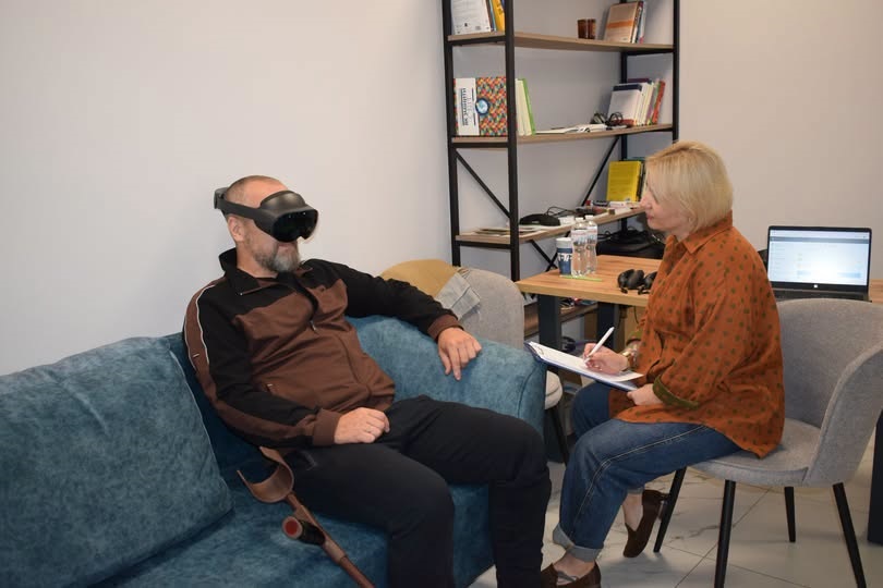 Технології на підтримку ветеранів: у Звягелі доступна VR-терапія