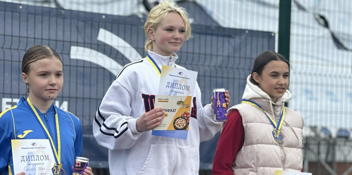 Юні легкоатлети з Житомирщини стали переможцями чемпіонату України з чотириборства
