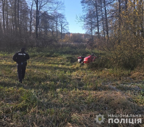 У Курненській громаді в ДТП травмовано мотоцикліста