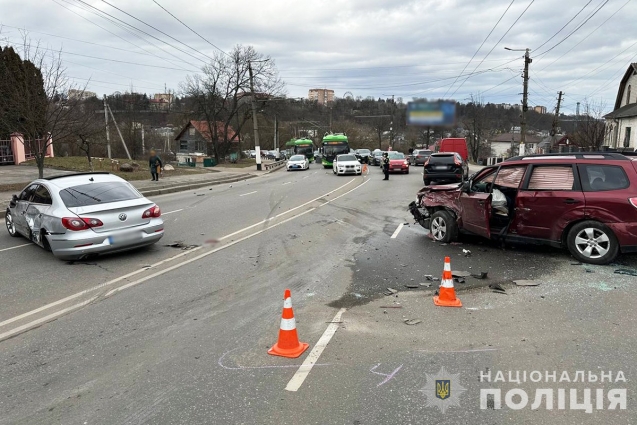 В ДТП на вулиці Чуднівській в Житомирі постраждали троє жінок, вони в лікарні
