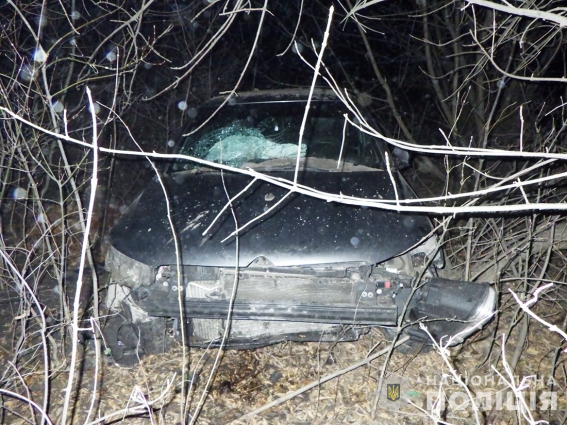 У Семенівській громаді в ДТП травмувався водій: автівка з'їхала в кювет