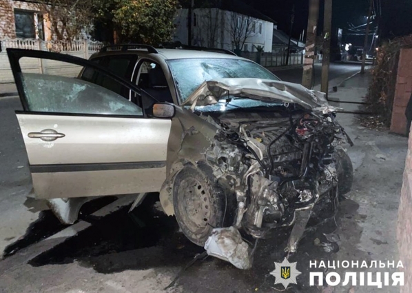 У Коростишеві п'яний водій вчинив ДТП, трьох людей доставили до лікарні