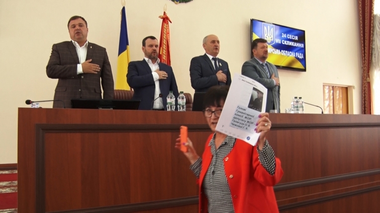 Активісти проти діючого регламенту та інші сутички під час сесії Житомирської облради