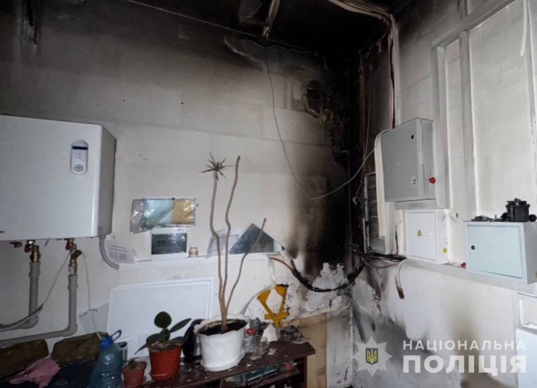 У Станишівській громаді невідома особа підпалила котельню