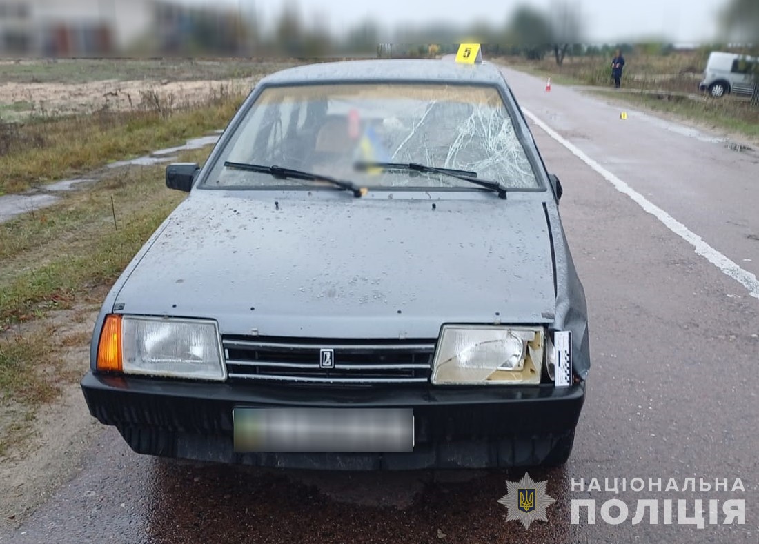 В Олевській громаді п'яний водій збив пішохода та втік, від отриманих травм жінка померла
