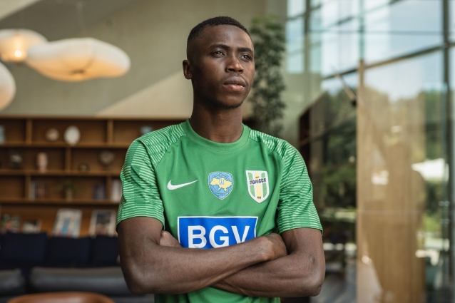Конголезець Бені Макуана — новий гравець футбольного клубу «Полісся»