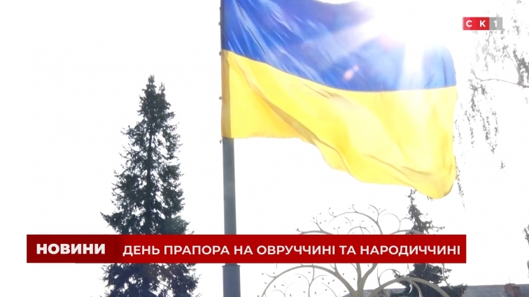 Арсеній Пушкаренко привітав з Днем прапора жителів Овруччини та Народиччини (ВІДЕО)