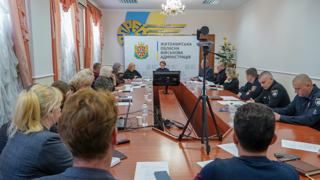 У Житомирській ОВА обговорили підготовку до НМТ-2025: пріоритет — безпека і злагоджена координація