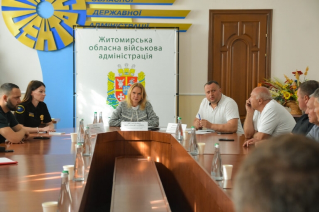 У Житомирі відбулося засідання з перевізниками області: обговорили проблемні питання у сфері пасажирських перевезень