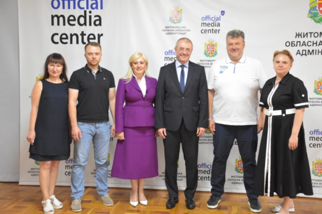 У Житомирі відбулася зустріч з румунською делегацією: обговорено перспективи співпраці області з Румунією