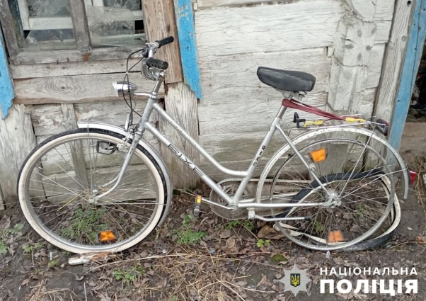 Викрала велосипед у сусідки: на Коростенщині поліцейські встановили причетну