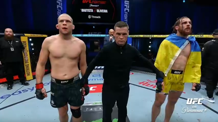 Даніїл Донченко дебютував із перемоги в UFC — найпрестижнішому промоушені змішаних єдиноборств (MMA)