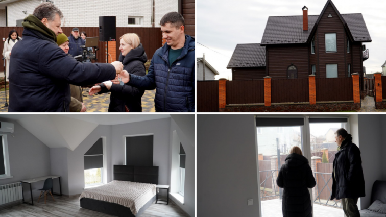 В Овруцькій громаді родині Боровських передали ключі до нового дитячого будинку сімейного типу (ВІДЕО)
