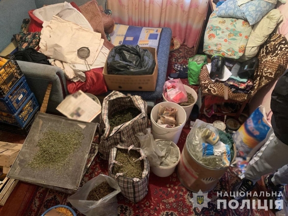 Вилучили 40 кілограм канабісу та зброю: на Житомирщині затримали наркодилера