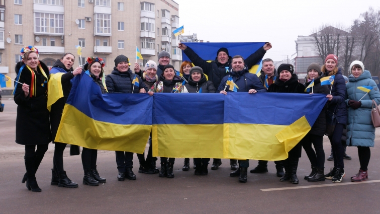 У Житомирі відзначили День єднання України