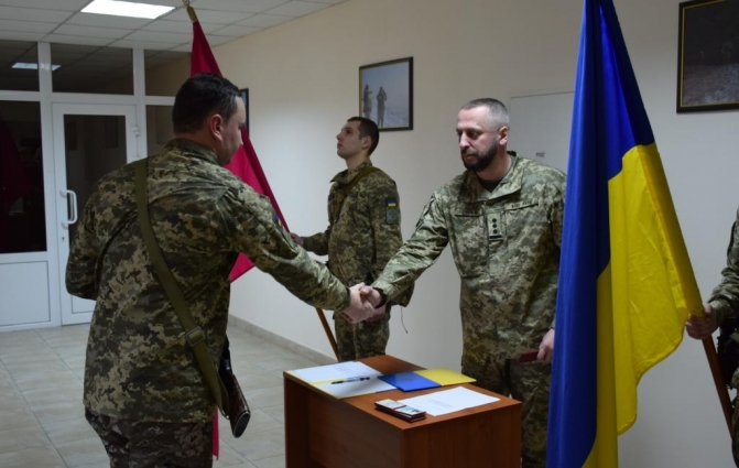 У Житомирі прикордонники-новобранці склали військову присягу