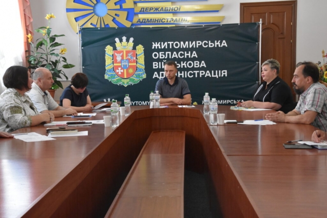 У Житомирі відбулось засідання обласної комісії з визначення постраждалих осіб, яким надається житло для тимчасового проживання