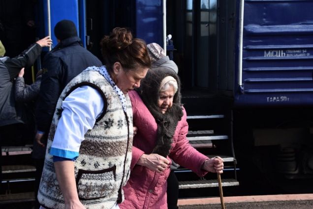 До Житомирщини евакуйовано маломобільних громадян з інвалідністю із Харківської області (ВІДЕО)