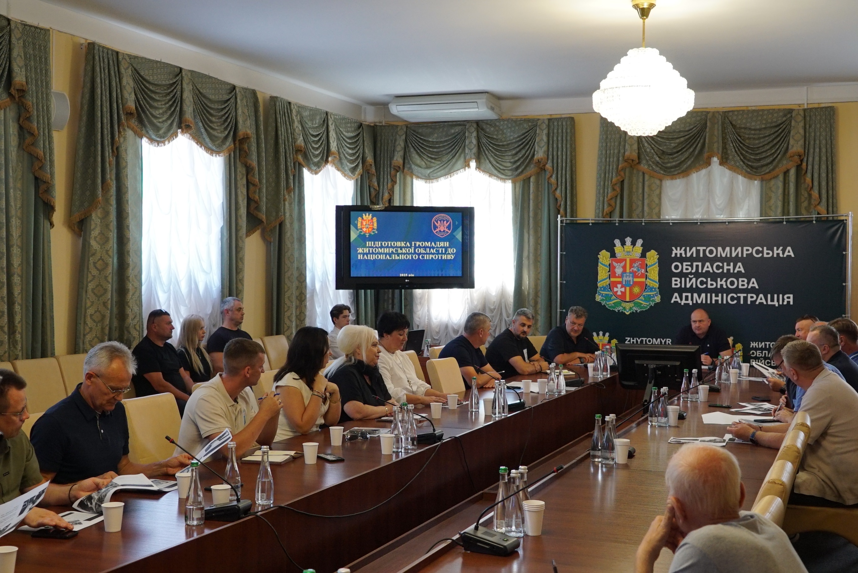 У Житомирі обговорили стратегію розвитку Центру національного спротиву