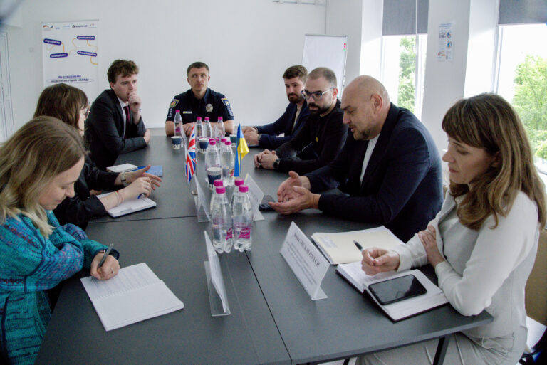 У Хорошеві розпочала роботу система «Custody Records»: у відділенні поліції відбулася зустріч із представниками Посольства Великої Британії