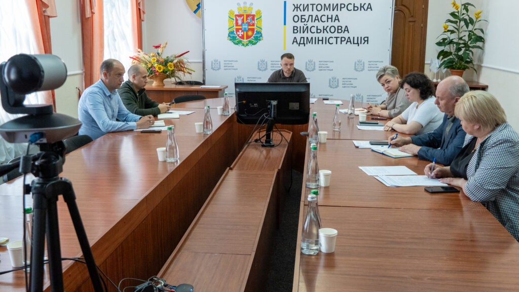 У Житомирській ОВА обговорили організацію літнього відпочинку та оздоровлення дітей пільгових категорій