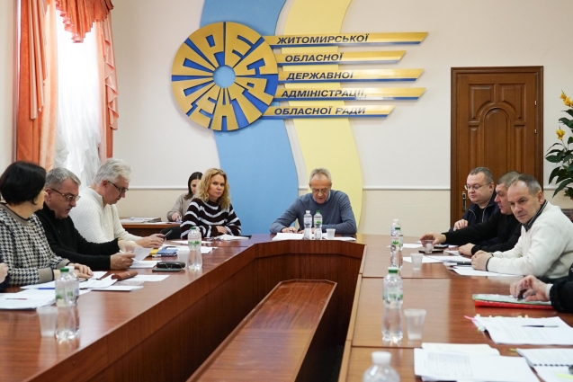 У Житомирі відбулось засідання постійної комісії з питань охорони здоров’я, соціального захисту населення та у справах ветеранів