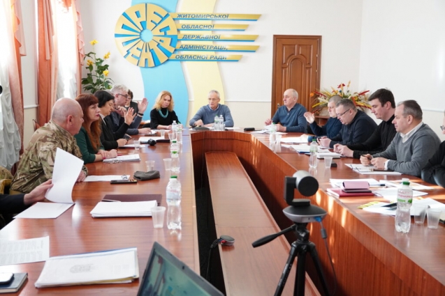 У Житомирі відбулось засідання постійної комісії з питань охорони здоров’я, соціального захисту населення та у справах ветеранів