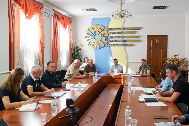 У Житомирі відбулося засідання постійної комісії обласної ради з питань регламенту, депутатської діяльності