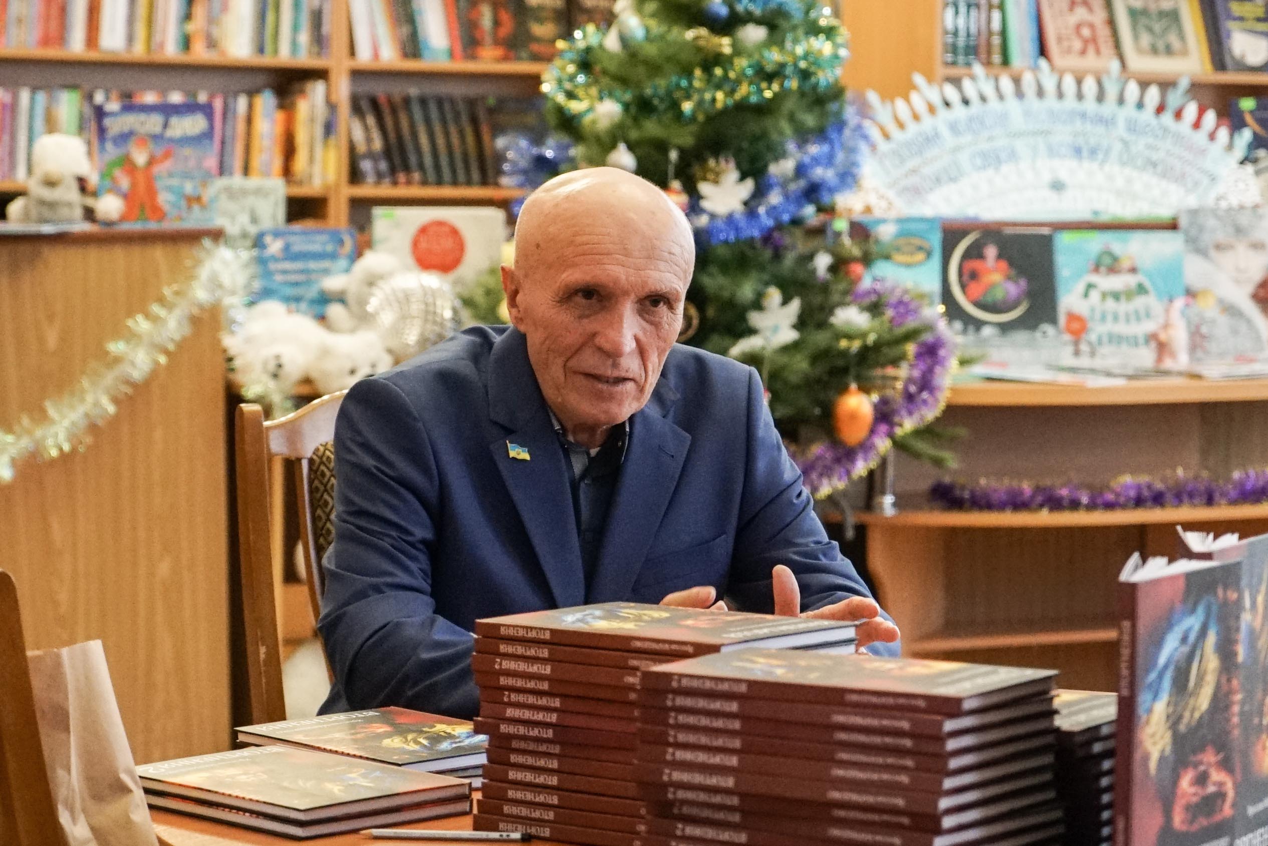 У Житомирі презентували книги Ярослава Марищенка про російсько-українську війну