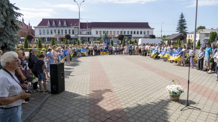 В Олевській громаді відкрили простір «Надія» — місце пам’яті та вшанування