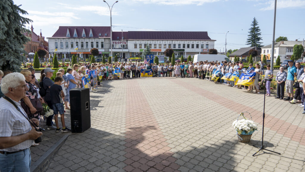 В Олевській громаді відкрили простір «Надія» — місце пам’яті та вшанування