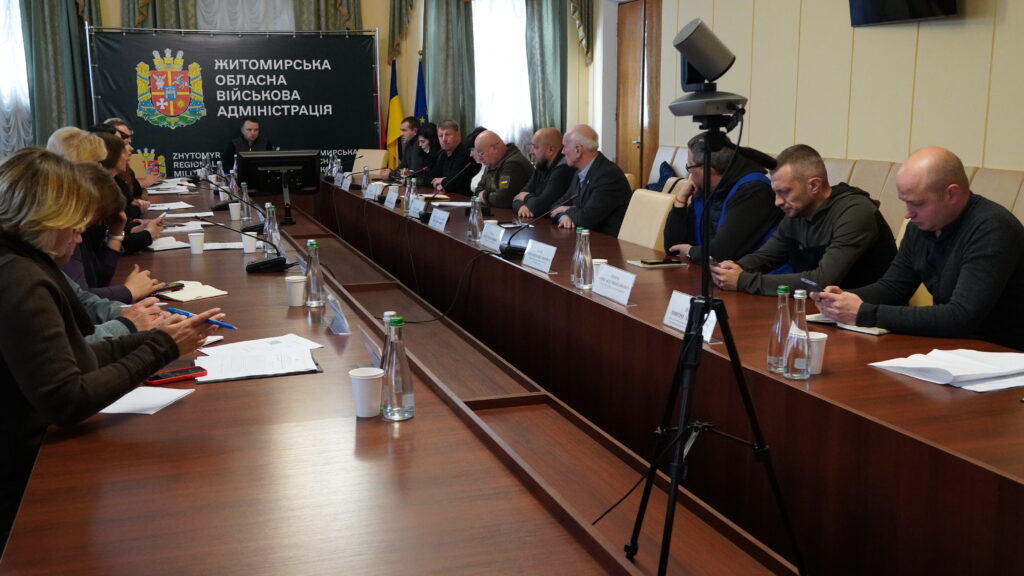 У Житомирі відбулось чергове засідання координаційної комісії з обліку об’єктів нерухомого майна для проживання ВПО
