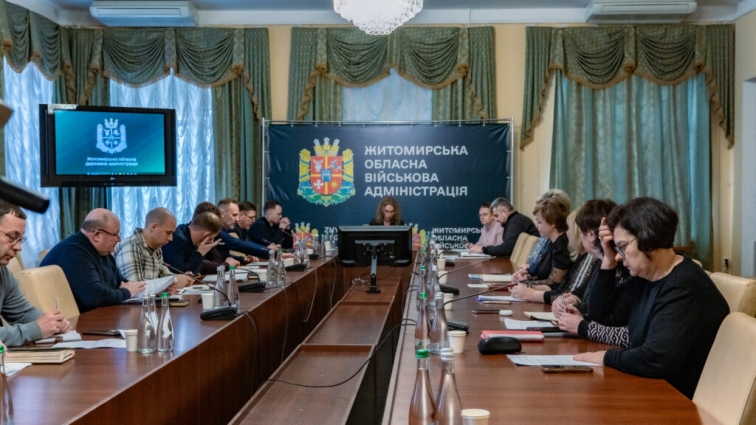 Реконструкція лікарні, ветеранський простір та укриття в театрі: у Житомирі відбулось засідання Стратегічної інвестиційної ради