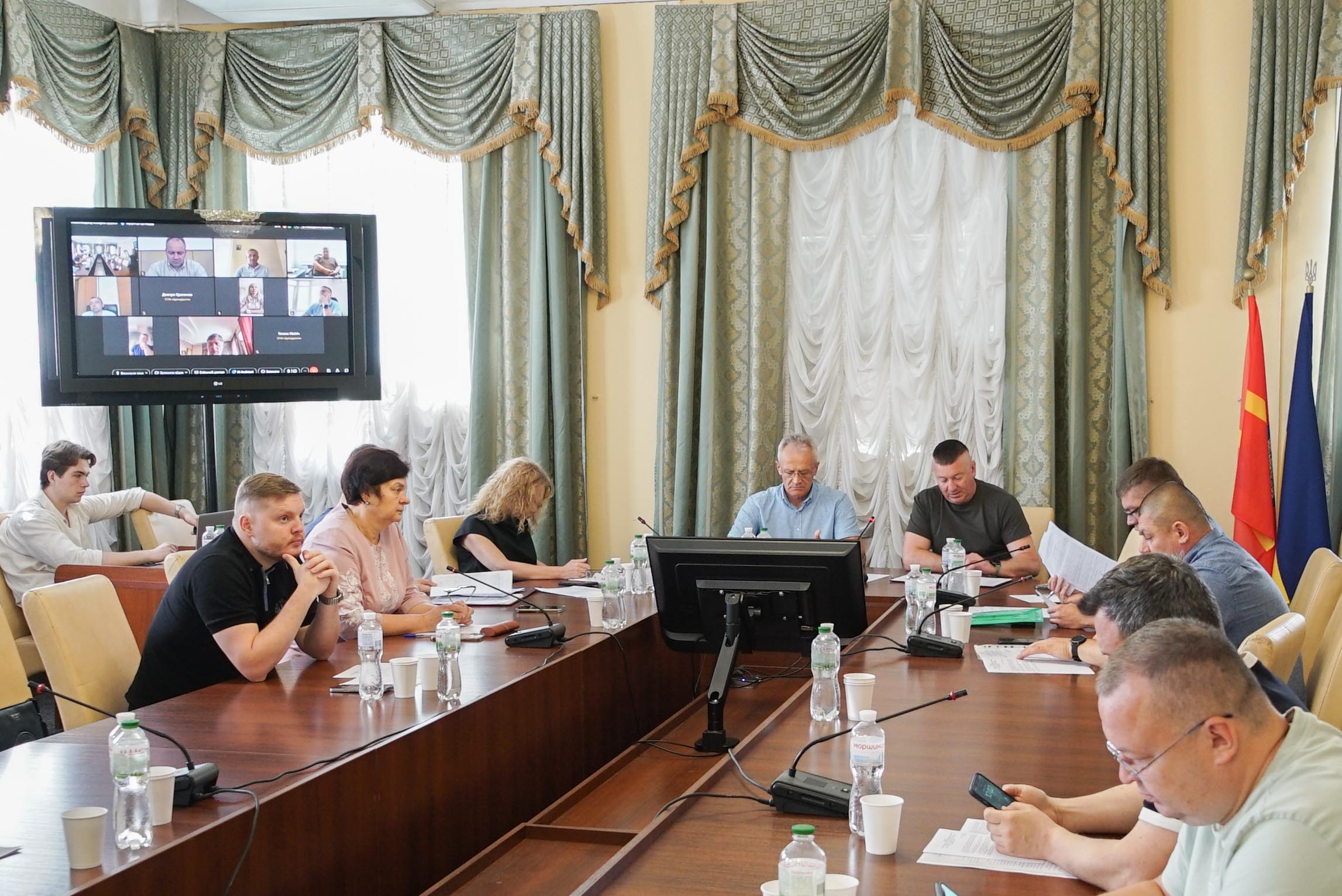 У Житомирі відбулося спільне засідання постійних комісій