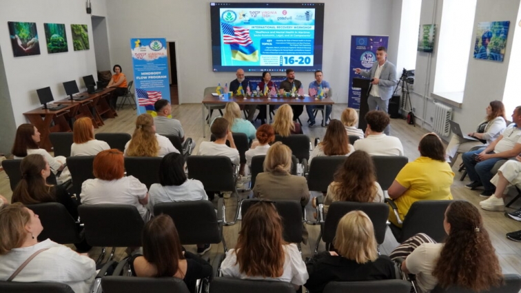У Житомирі на базі Поліського університету стартував американський проєкт із ментального здоров’я та відновлення – MINDBODY FLOW PROGRAM