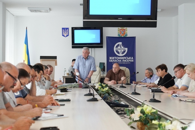 У Житомирі до кінця літа планують відремонтувати приймальне відділення обласної лікарні