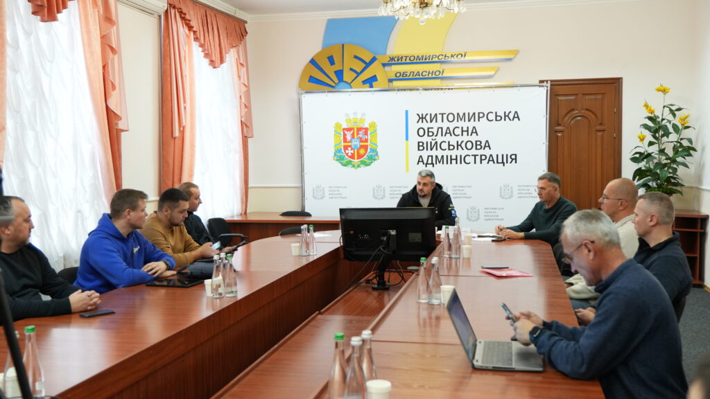 У Житомирі відбулась нарада щодо забезпечення сталості електронних комунікаційних мереж в умовах воєнного стану