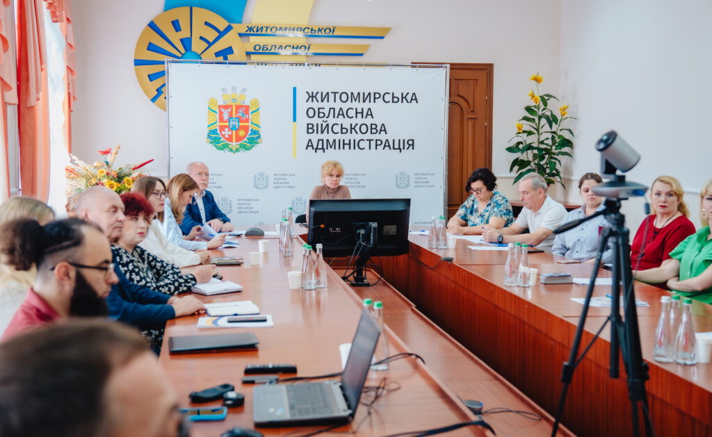 На Житомирщині обговорили розвиток громадського здоров’я, імунопрофілактики та психологічної підтримки