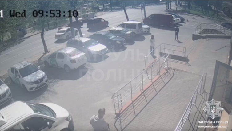 У Житомирі затримали п'яного водія, який порушив ПДР, вчинив ДТП та намагався втекти