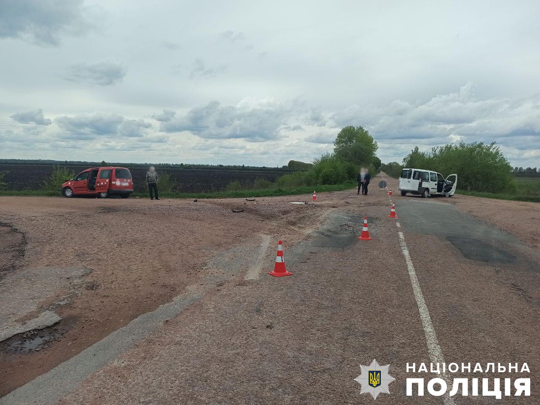 В Оліївській громаді в ДТП травмувалися троє людей, один з них 12-річний хлопчик
