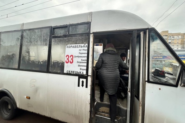 У Житомирі маршрут №33 обслуговуватиме ПП «Шеріфф», з попереднім перевізником розірвали договір