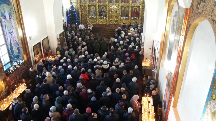 У Свято-Михайлівському кафедральному соборі житомиряни відвідали різдвяну службу