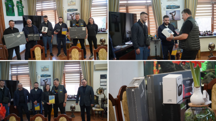 FPV-окуляри та пульти дистанційного керування: у Житомирі благодійники передали майбутнім військовим техніку для навчання