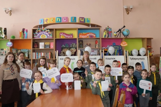 На Житомирщині відбулася інтерактивна виставка та квест-гра «Операція — Вакцинація» для дітей