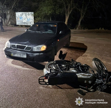 У Коростені в ДТП травмувалися двоє підлітків, діти в лікарні