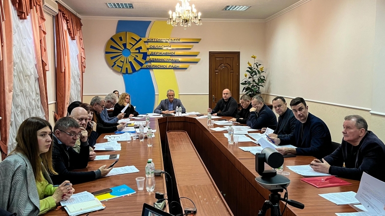 У Житомирі відбулося засідання постійної комісії з питань охорони здоров’я